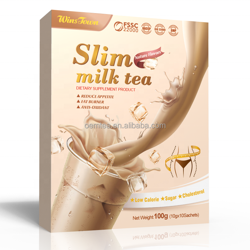 Slim Milk Tea Original Tea Belly Fat Burning Delicious Weight Loss Detox Tea100g