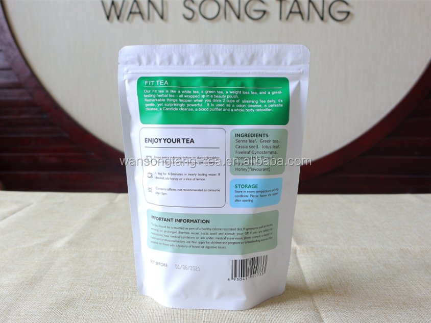 Fitne Slimming Tea Blended Herbal Tea Weight Loss Body Slim Green Herbs Diet Tea