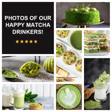 Organic Unsweetened Matcha Green Tea Powder 100% Pure Premium Culinary Grade Matcha Authentic matcha green tea powder