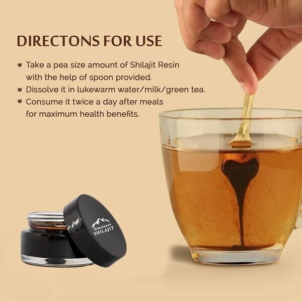 Shilajit puro 100% del Himalaya, resina blanda, orgánico, extremadamente potente