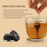 Shilajit puro 100% del Himalaya, resina blanda, orgánico, extremadamente potente