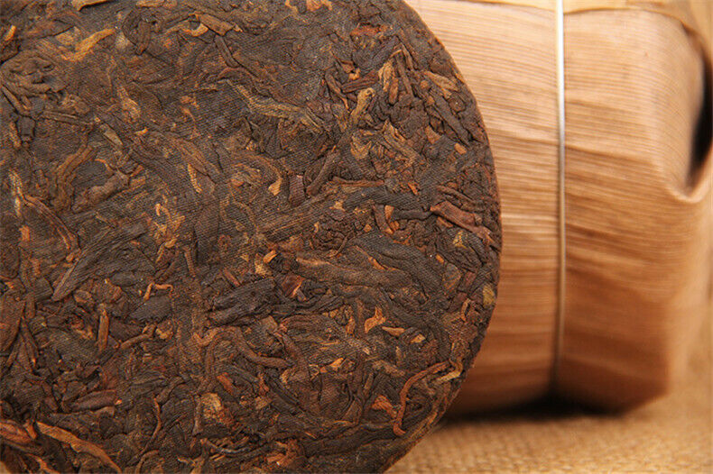 100g Ripe Tea Organic Pu-erh Tea Old Ban Zhang Shu Cha China Yunnan Black Tea