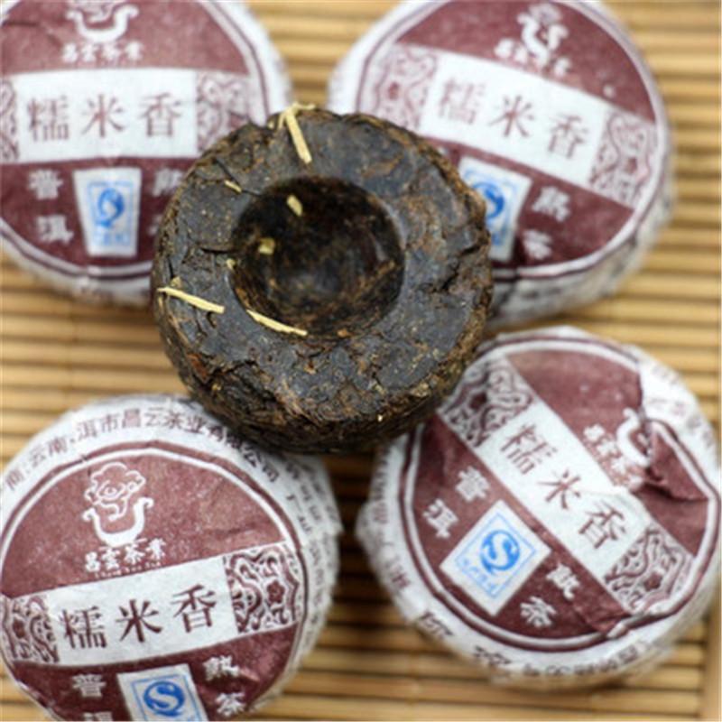 100g Yunnan Ripened Puerh Tea Glutinous Flavor Puer Tuo Cha Black Tea Pu Er Tea