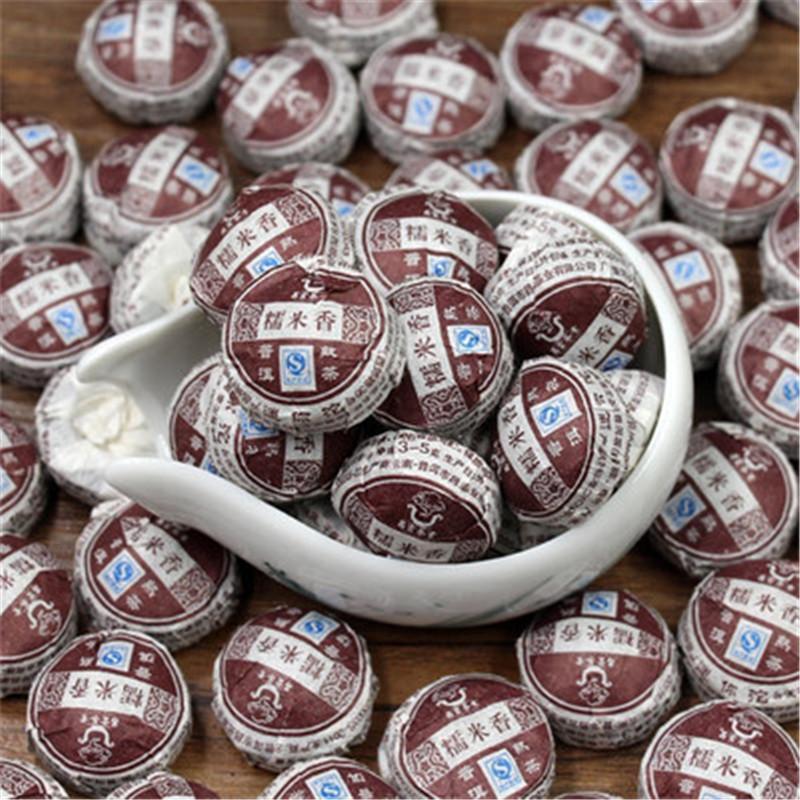 100g Yunnan Ripened Puerh Tea Glutinous Flavor Puer Tuo Cha Black Tea Pu Er Tea