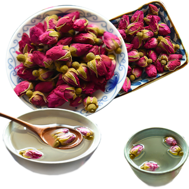 100% NaturaL Rose Tea Dried Rosebud Without Sulfur China Flower Bulk Chinese Tea