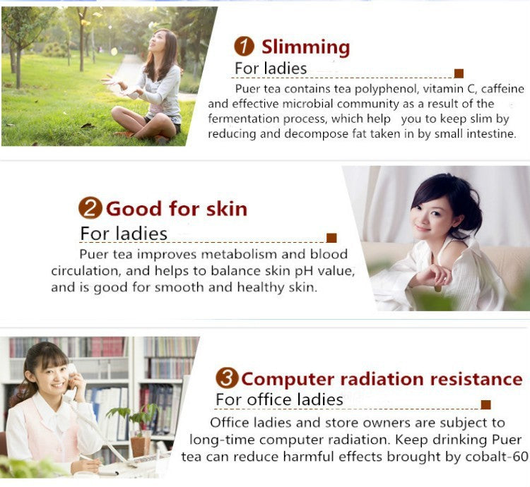 100g Yunnan Puerh Tea Glutinous Rice Flavor Puer Tuocha Black Tea Ripe Pu Er Tea