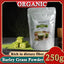 Organic Barley Grass Powder 250g, Green Superfood for Smoothie, Shakes and Salads 100% Organic Barley Low Carb Diabetic Friendly e for weight loss