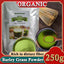HelloYoung 250g Organic Barley Grass Powder Gluten Free Non-GMO Superfood 100% Natural Superfood, Vegan, Gluten Free, Non-GMO, Kosher