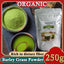 Organic Barley Grass Powder 250g, Green Superfood for Smoothie, Grass Juice Powder with Rich Dietary Fiber, No Addtives