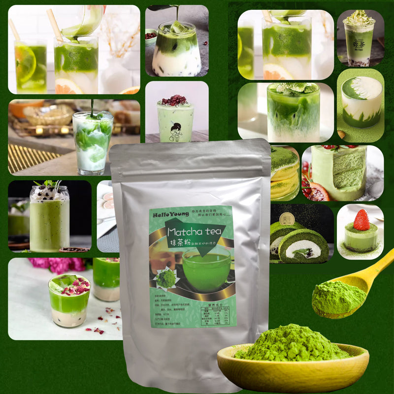 100% Organic Matcha Green Tea Powder - Premium Japanese Matcha - Best for Delicious Matcha Latte, Yummy Smoothie, Flavorful Desserts & Baking - No Sugar Added for drinks green tea powder weight loss