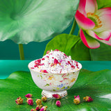 Chinese Food Rose and White Fungus Lotus Root Starch 350g/can 玫瑰银耳藕粉羹