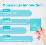 Neuro Mints Nootropic Energy Caffeine Mints | 40mg Caffeine + 60mg L-theanine +