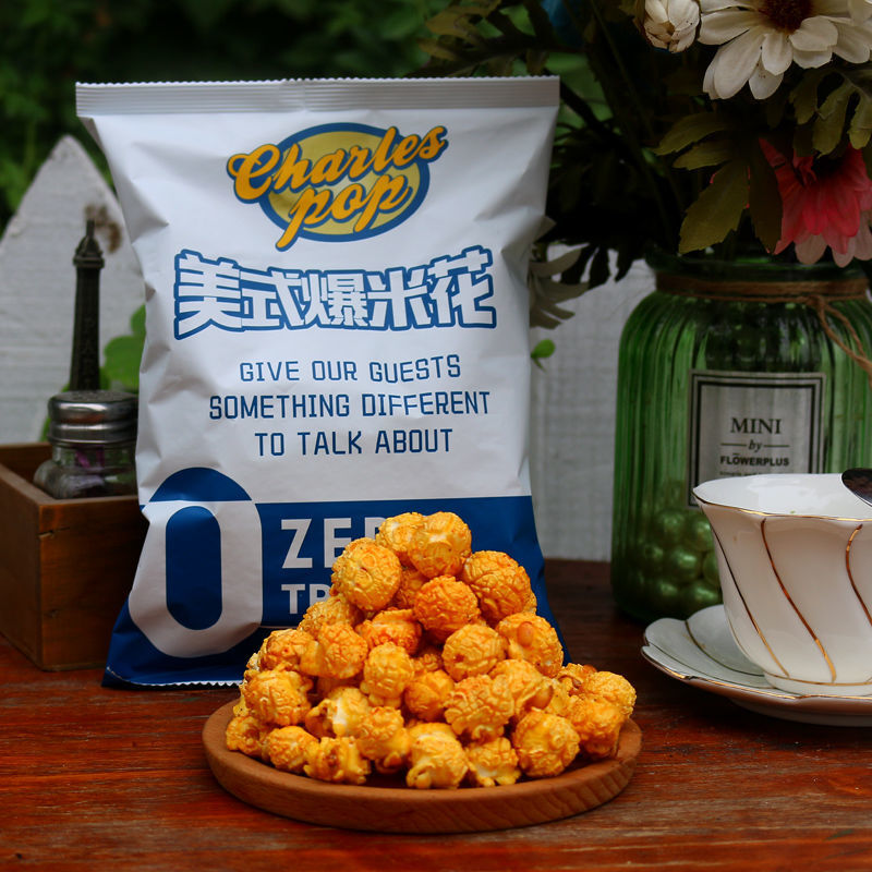 100g*3bags Charles POP Multiple flavors instant popcorn snack Chinese Food 即食爆米花