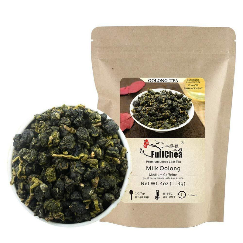 FullChea Milk Oolong Tea Taiwan JinXuan Great Milky Cream Taste 113g