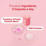 O Positiv URO Vaginal Probiotic Vegan Capsules - 60ct