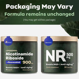 NAD+ Supplement for Anti-Aging, Energy,Focus Nicotinamide Riboside Resveratrol