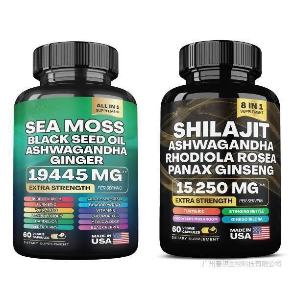 Dynamic Vitality Bundle - Sea Moss Multivitamin & Shilajit Power Combo