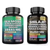 Dynamic Vitality Bundle - Sea Moss Multivitamin & Shilajit Power Combo