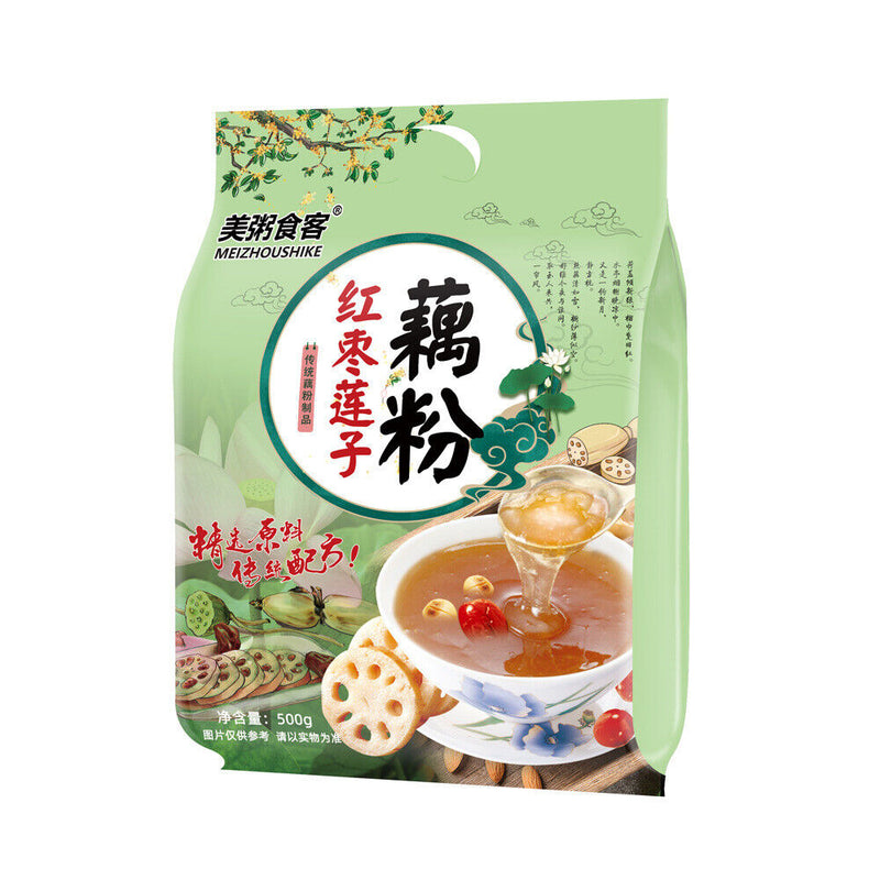Chinese Red Date Lotus Seed Root Powder Soup Instant Lotus Root Powder 500g
