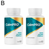 3X CalmPro 5 Nerve Calming Formula, 60 Capsules, CalmPro Neo Nature Formula