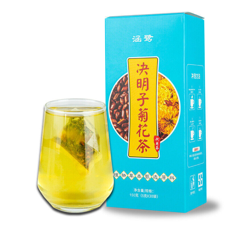 Chrysanthemum Cassia Herbal Tea 5g*30 Bags Juhua Juemingzi Herbs Tea Health Care