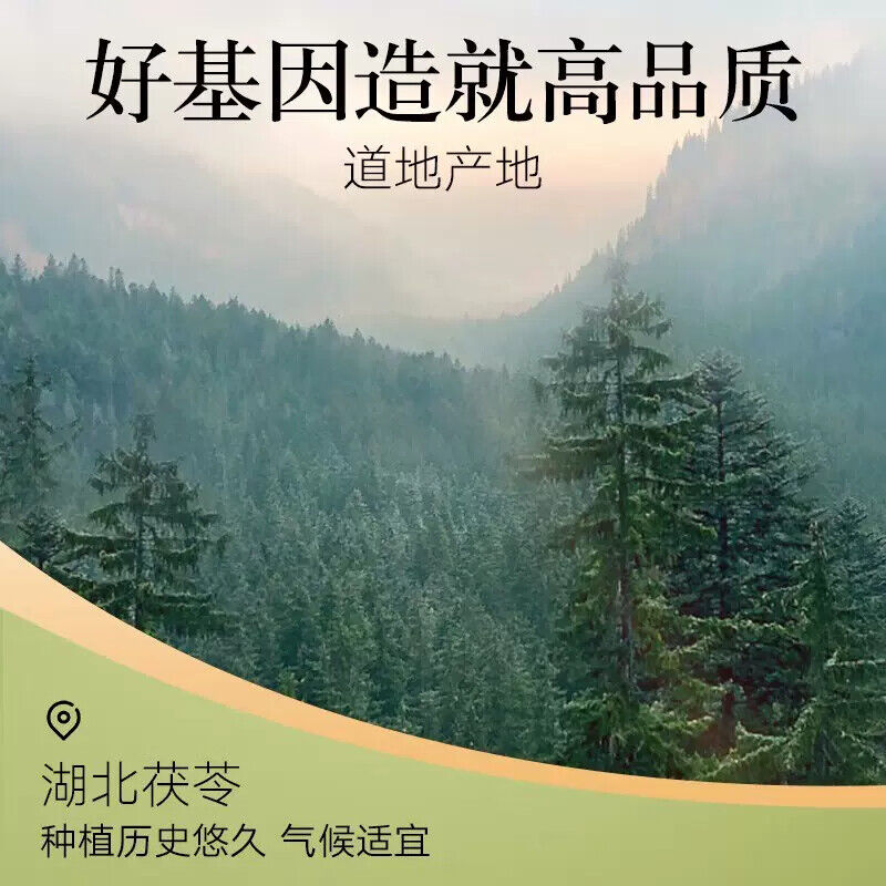 BeiJin TongRenTang Herb Fu Ling White poria Cook Soup materials【北京同仁堂 白茯苓块280g】