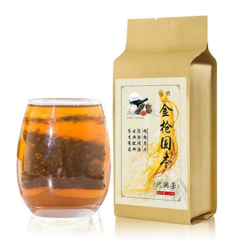 Bags Man Ginseng Huangjing Tea Chinese Medicine Tea Increase Long-lasting 5g X30