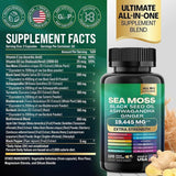 Sea Moss & Shilajit Power Combo Regulates blood sugar and blood pressure