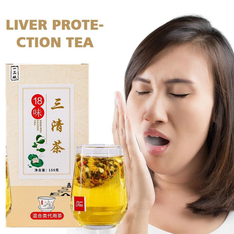 18 Flavors of Sam Ching Tea 18种口味三清茶150g 蒲公英清新茶 养生茶凉茶 15pcs/盒