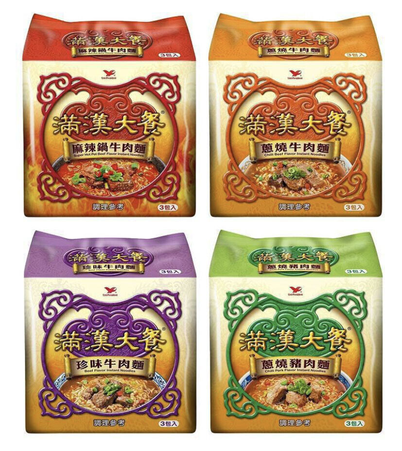統一仿古大食速溶牛肉面 (3 包/套)