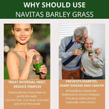 60PCS Na_veta Barley Grass Powder 100% Pure & Organic, Pure Organic Barley