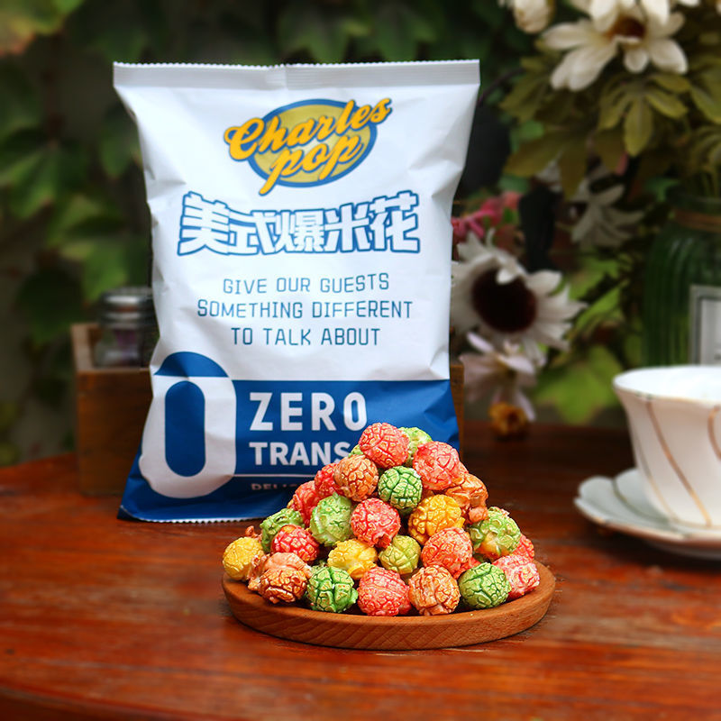 100g*3bags Charles POP Multiple flavors instant popcorn snack Chinese Food 即食爆米花