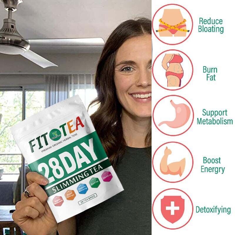 28 Day Flat Tummy Tea Herbal Detox Slimming Tea Weight Loss 3g*28 Sachets/Bag