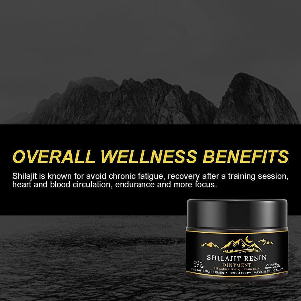 Himalayan Shilajit Soft Resin Organic Extract - Potent Fulvic Acid Supplement