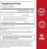 URO Vaginal Probiotics for Women pH Balance with Prebiotics & Lactobacillus, New