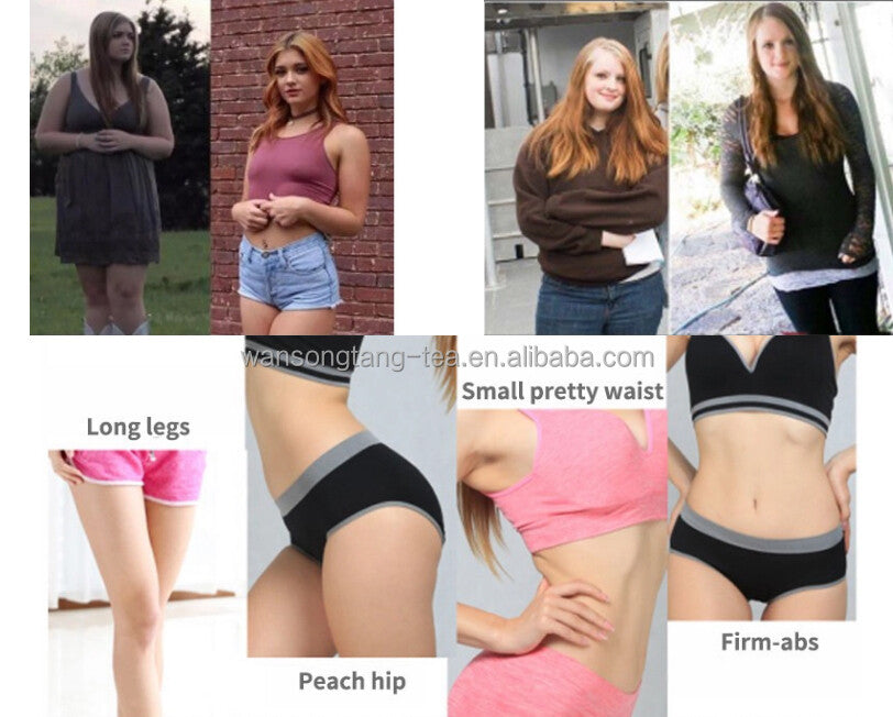 28 Day Flat Tummy Tea Herbal Detox Slimming Tea Weight Loss 3g*28 Sachets/Bag