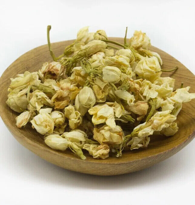 100 Gram DRIED Jasmine Flower - Jasminum officinale - FREE POSTAGE