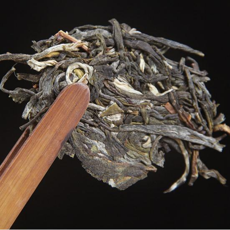 100g Yunnan Raw Puerh Tea Cake Hekai Pu-erh Shengcha Small Pu'er Green Tea Cake