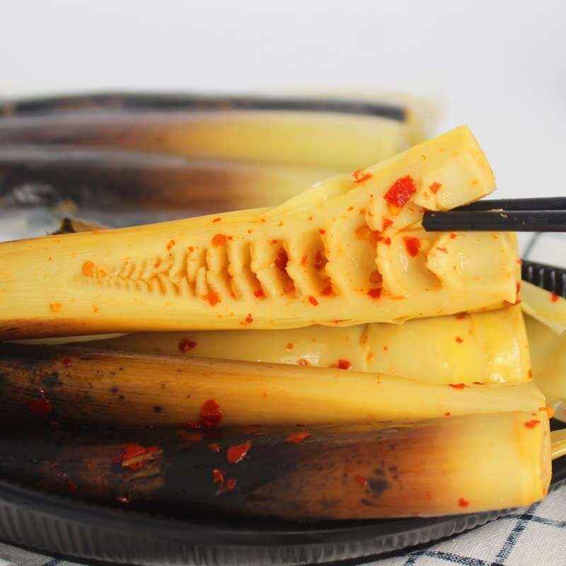 手剥笋Hand Peeled Bamboo Shoots (230g/Bag) Pickled Bamboo Shoots, Pickled Veget 1PC