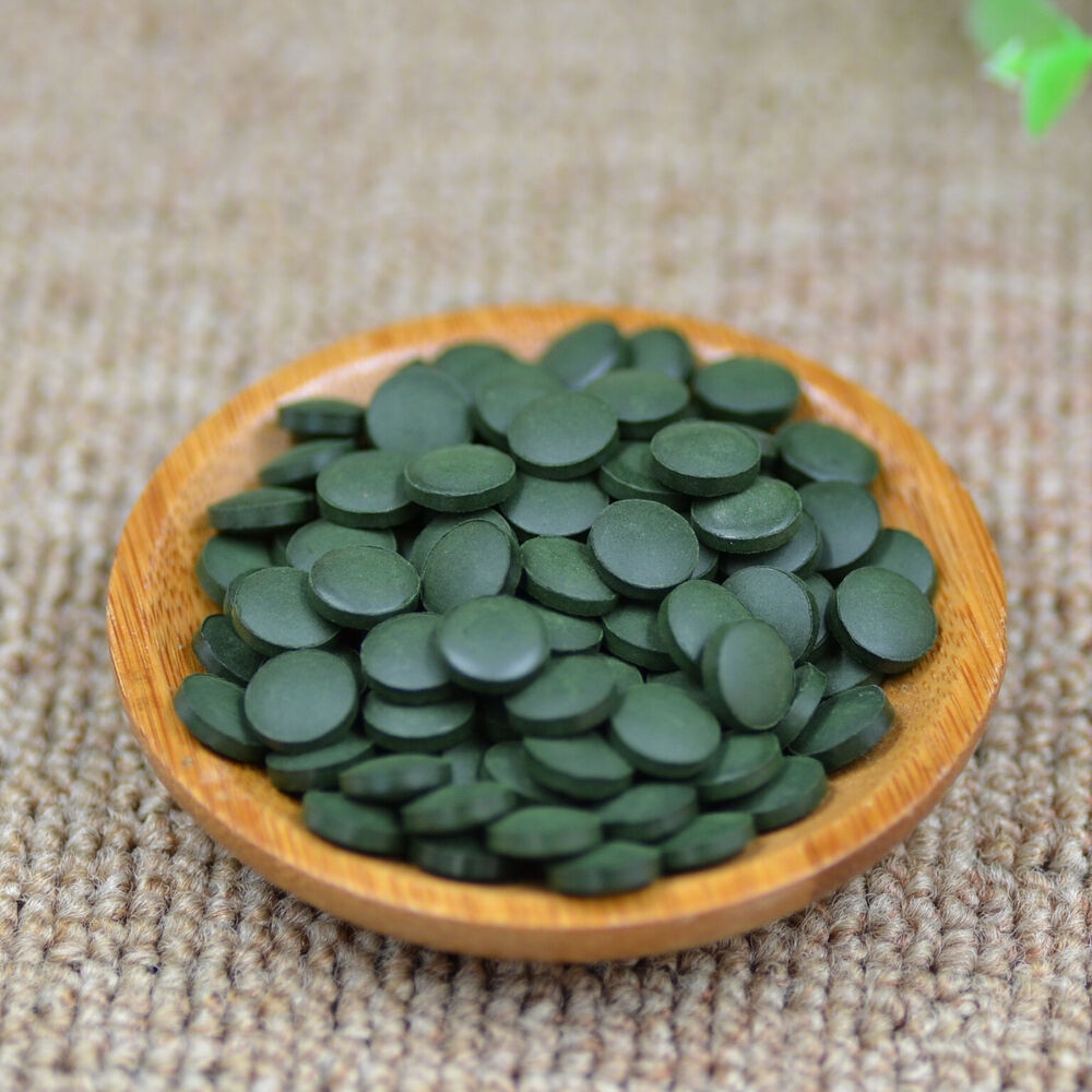 Chinese Yunnan Original Spirulina Tablet 1250 Capsule Enhance Immunity Herb Tea