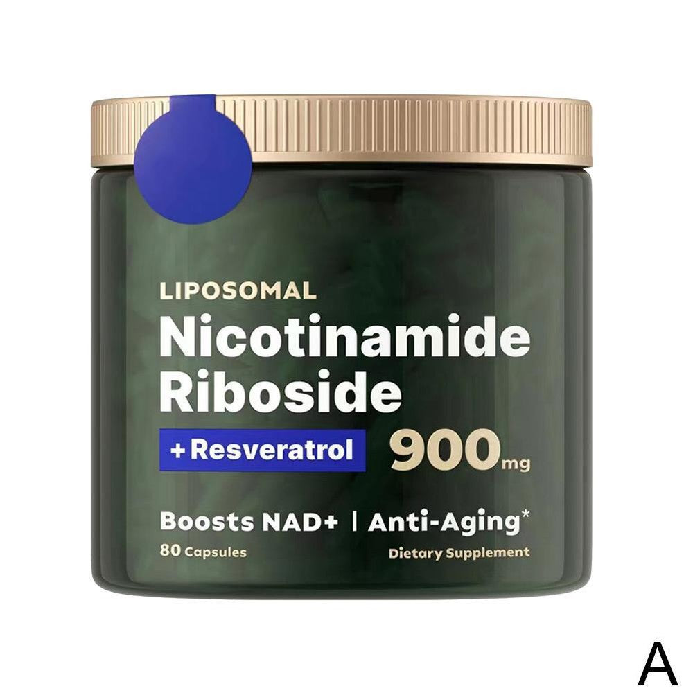 NAD+ Supplement for Anti-Aging, Energy,Focus Nicotinamide Riboside Resveratrol