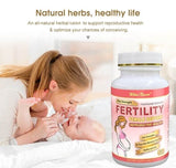 2 bottles of Men Fertility Tablets + Women Health Fertility Tablets Supplements