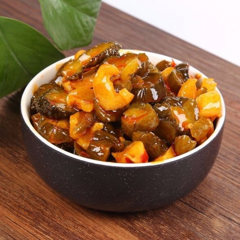山东特产八宝酱瓜 Sauce Cucumber Slightly Spicy Food Small Pickles Chinese Cuisine