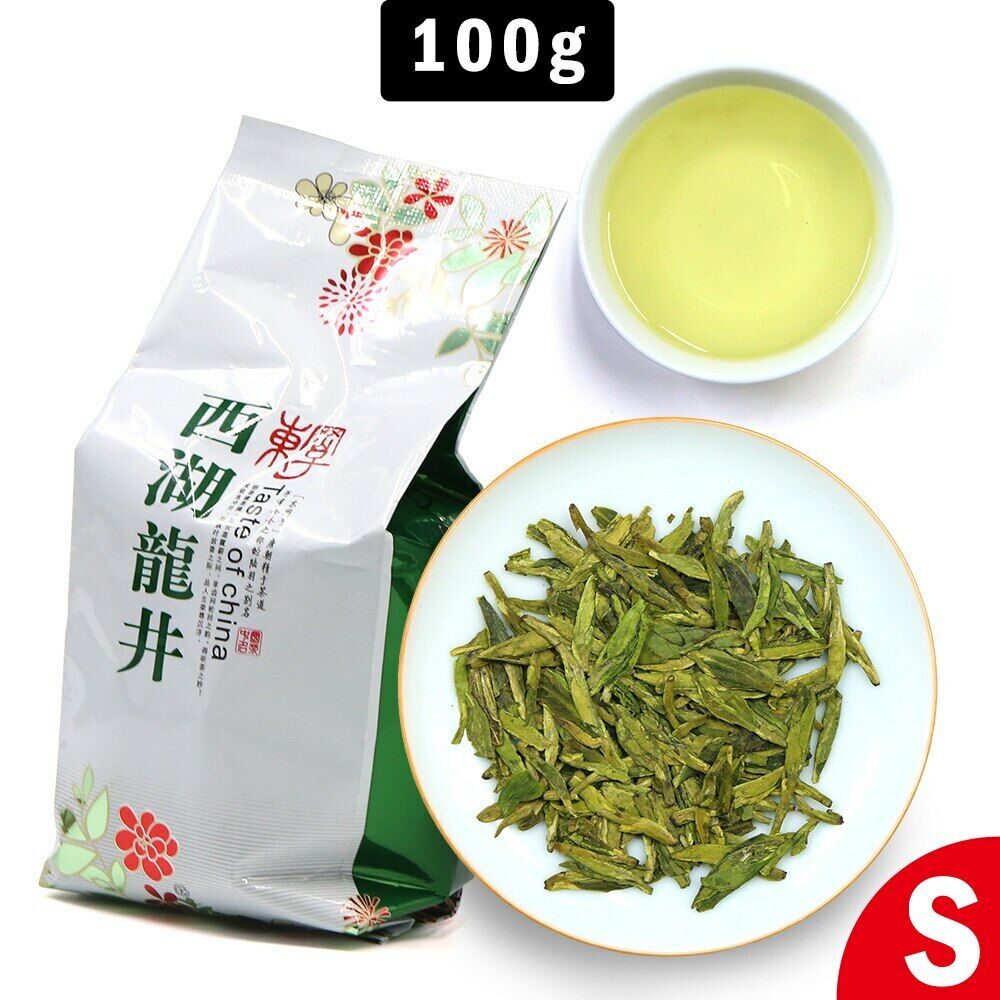Dragon Well Green Tea Lung Ching Xihu Longjing Chinese Green Tea 100g/bag