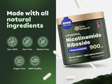 NAD+ Supplement Energie, Fokus Booster Nicotinamid Ribosid