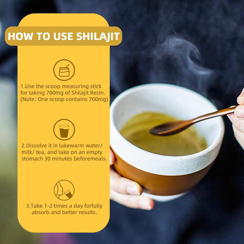 Himalayan Shilajit Soft Resin Organic Extract - Potent Fulvic Acid Supplement