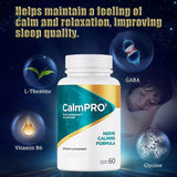 3X CalmPro 5 Nerve Calming Formula, 60 Capsules, CalmPro Neo Nature Formula