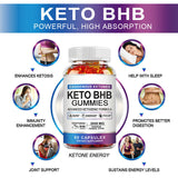 Advanced 60 Keto BHB Gummies For Weight Loss Fat Burner Improve Immunity New