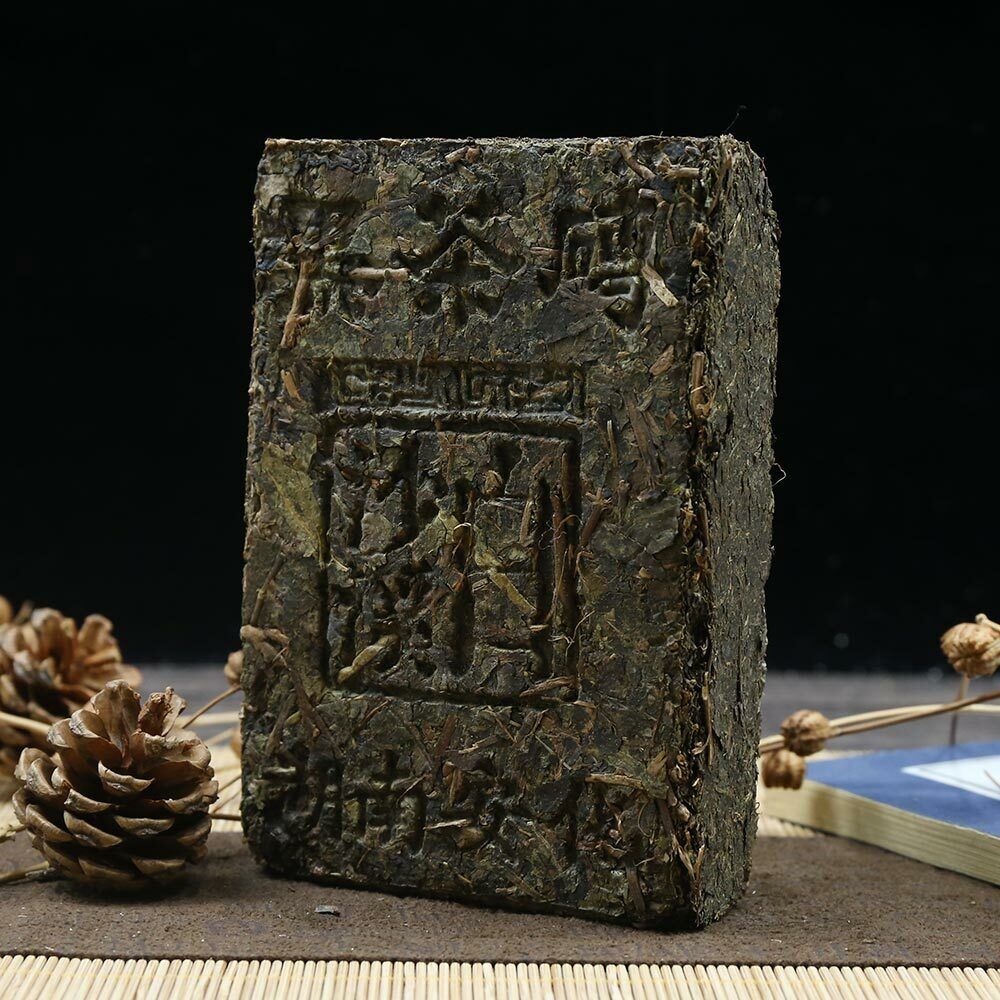 Bai Sha Xi Dark Tea Black Brick 400g Ancient Tree Health Anhua Dark Tea