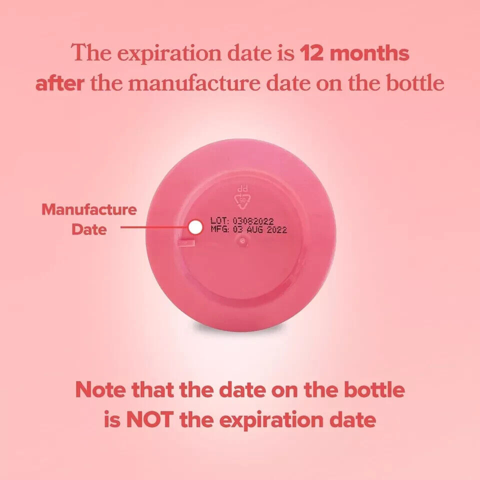 URO Vaginal Probiotics for Women pH Balance with Prebiotics & Lactobacillus, New